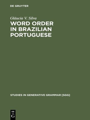 cover image of Word Order in Brazilian Portuguese